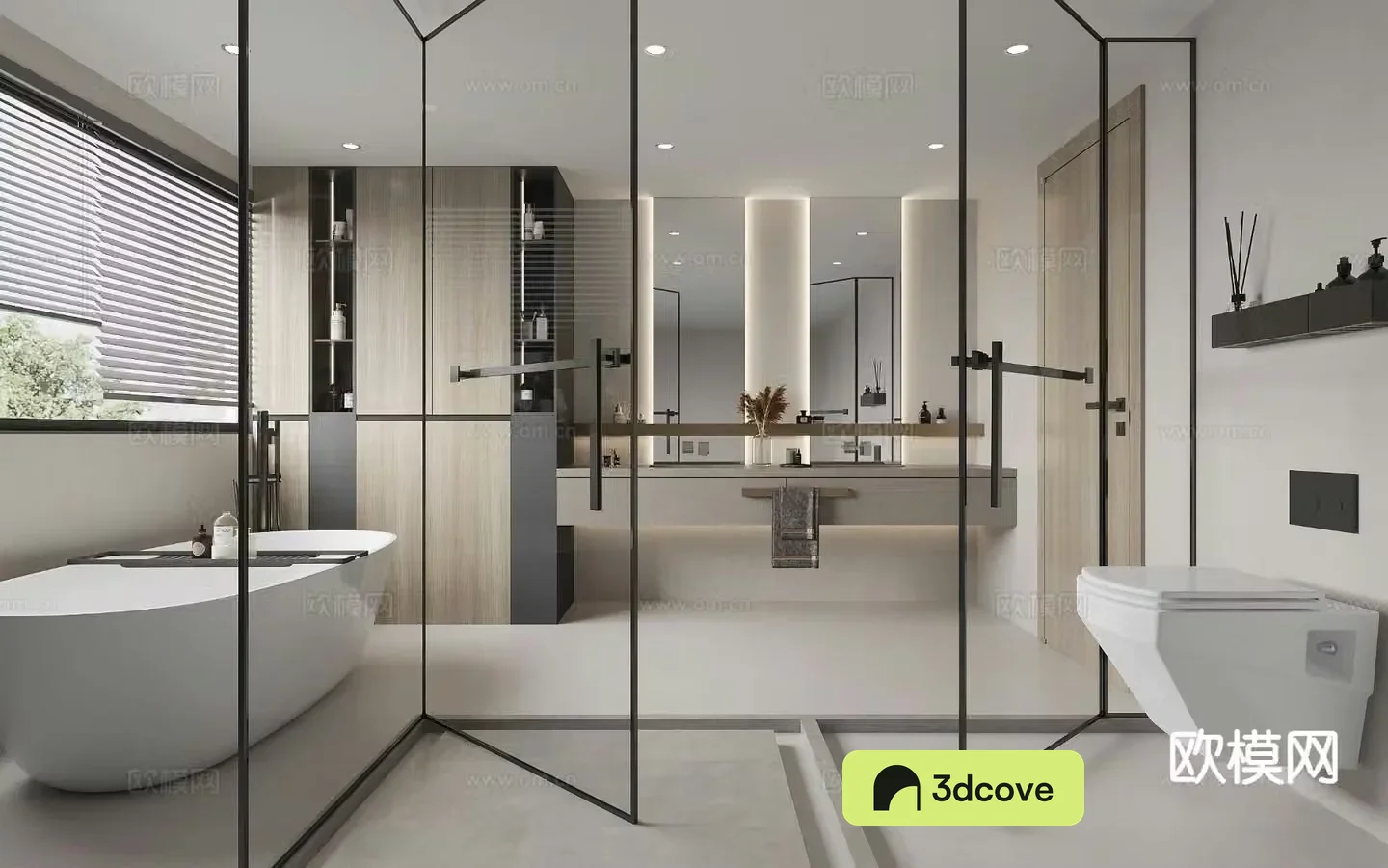 Modern bathroom master bathroom