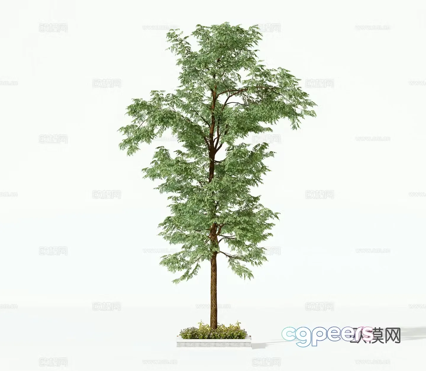Landscape Tree Tree Trees 3d Model