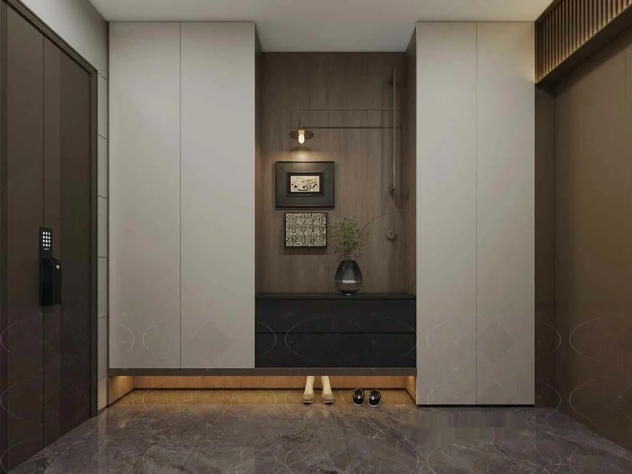 Modern Entranceway 3D Model – 967 – VRAY Render