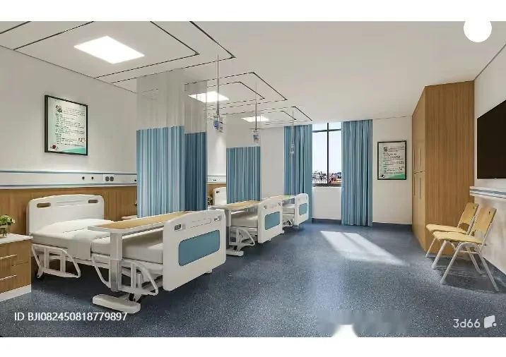 Hospital Room 3D Model – 4930 – VRAY Render