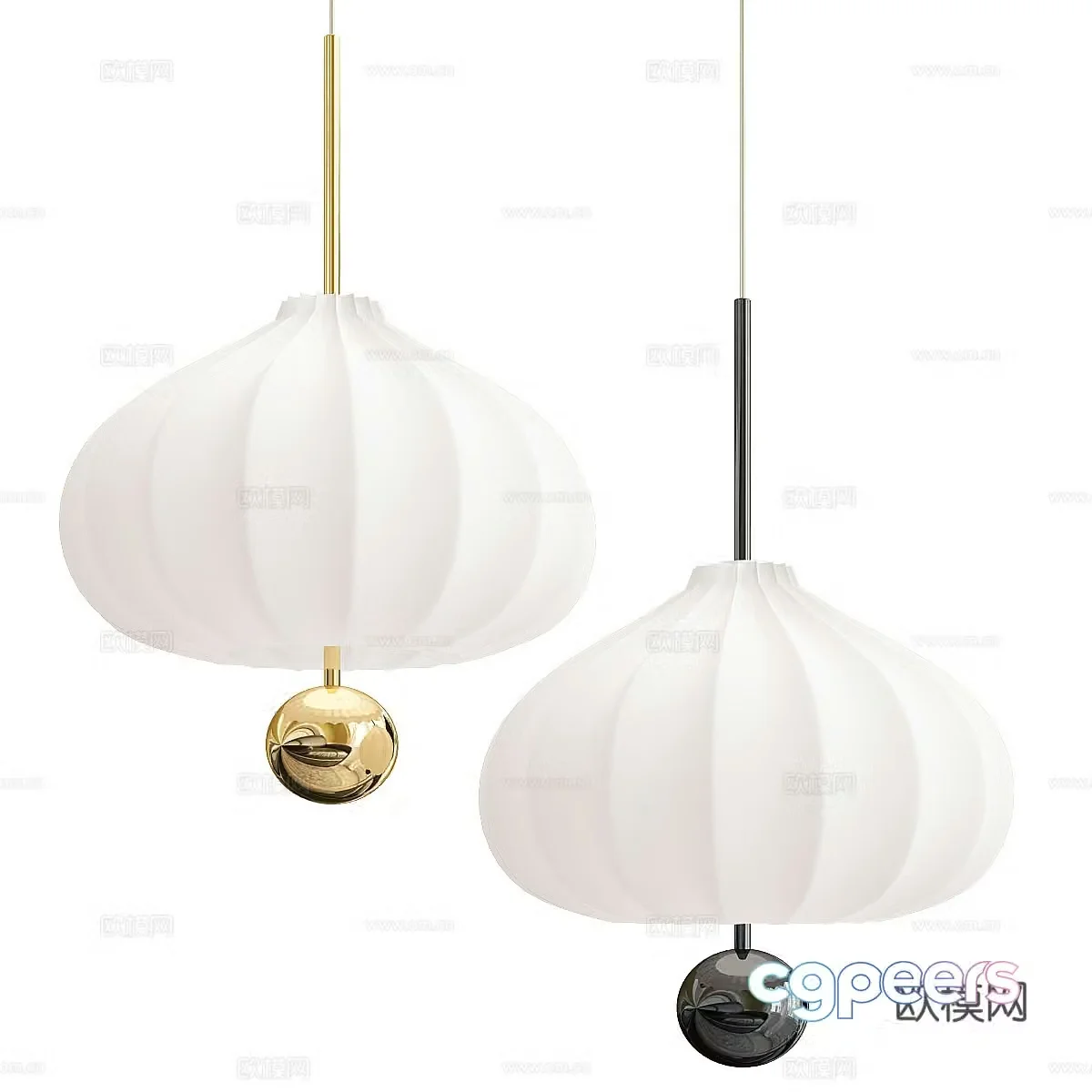 New Chinese Kundalini LiLi chandelier 3d model