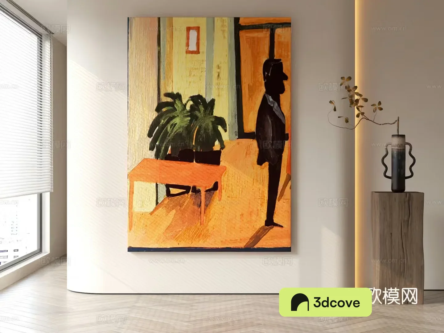 Modern style decorative painting