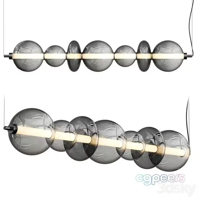 3ds Max Free – Pendant lamp Futuro Maytoni