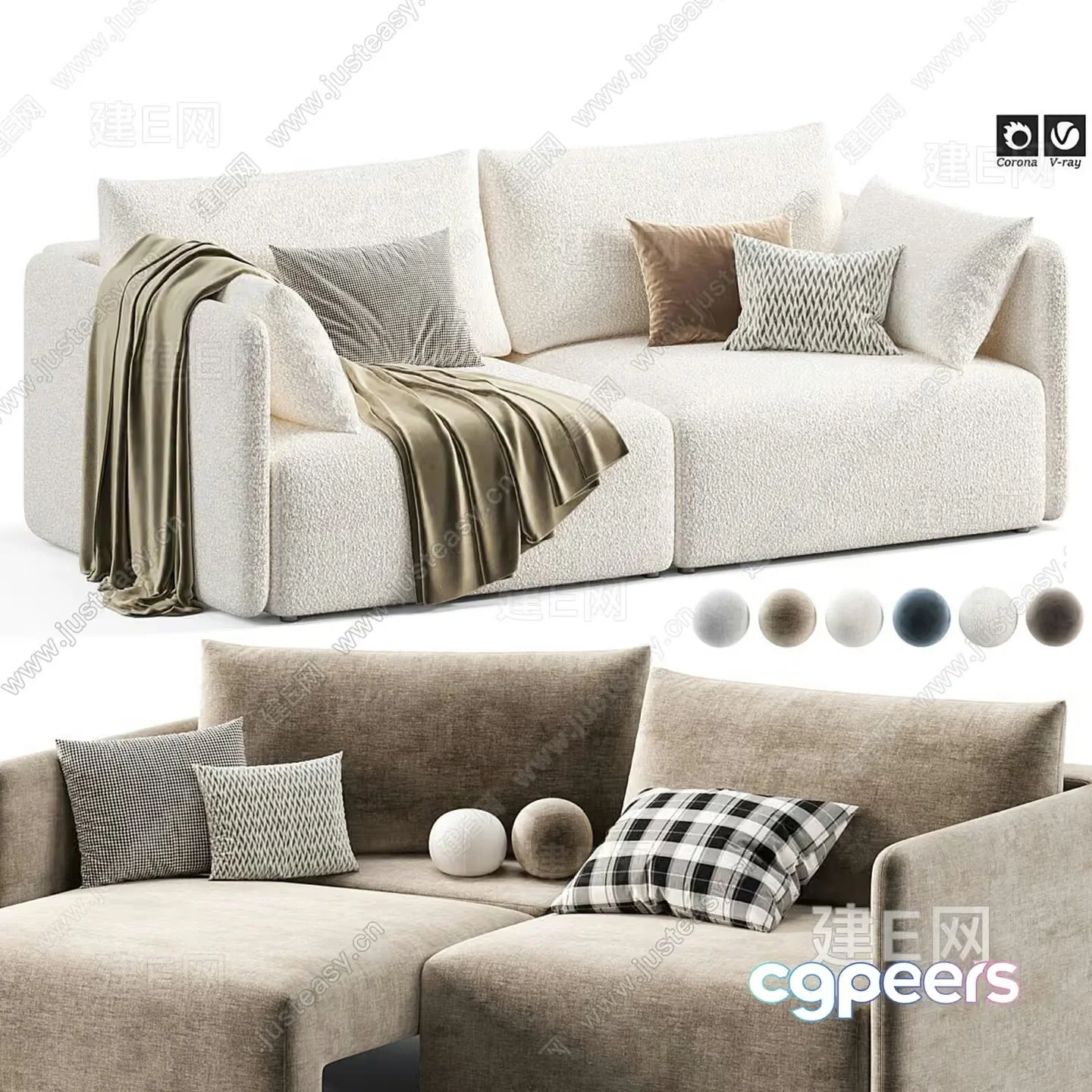 Cozy Living Room 3D Model – 22492 – VRAY Render