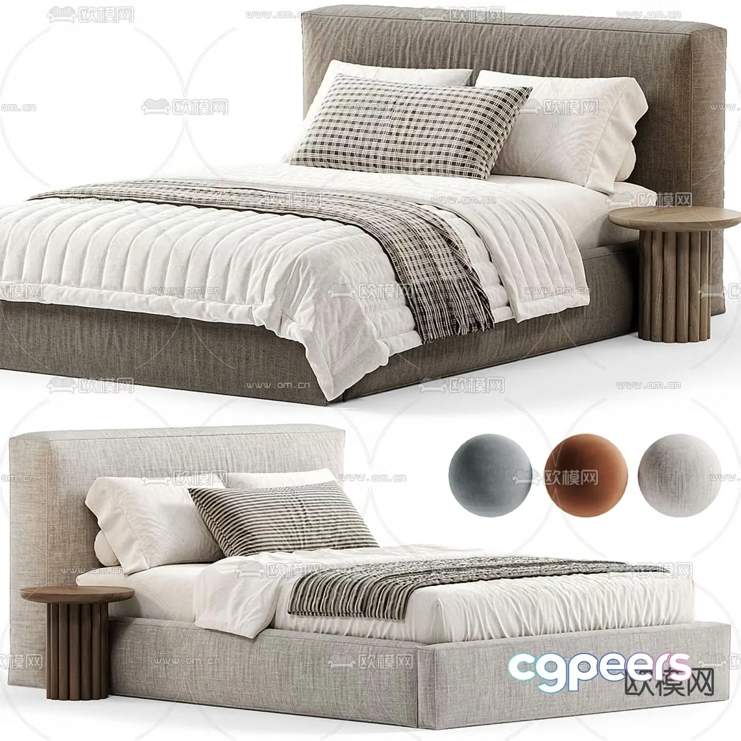 MEBELFORM single bed 3d model