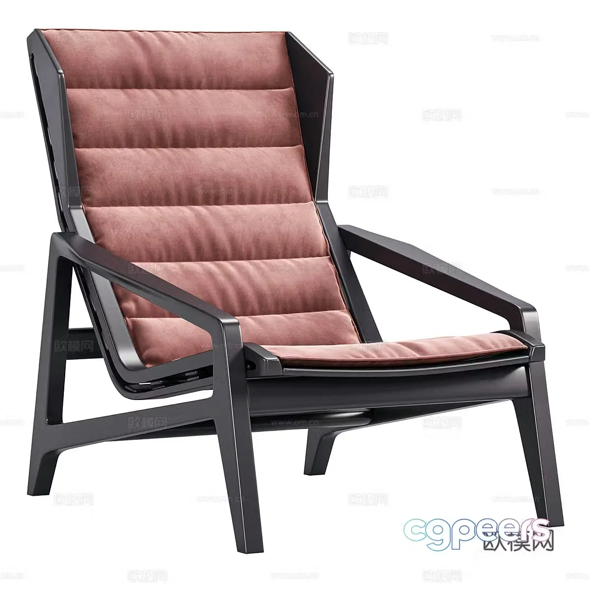 Ancient leisure chairs outdoor leisure chairs courtyard leisure chairs outdoor single chairs wooden single chairs leather 3d model