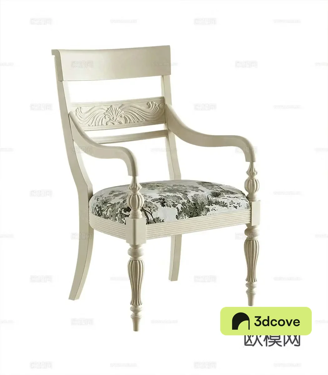 French chair single chair