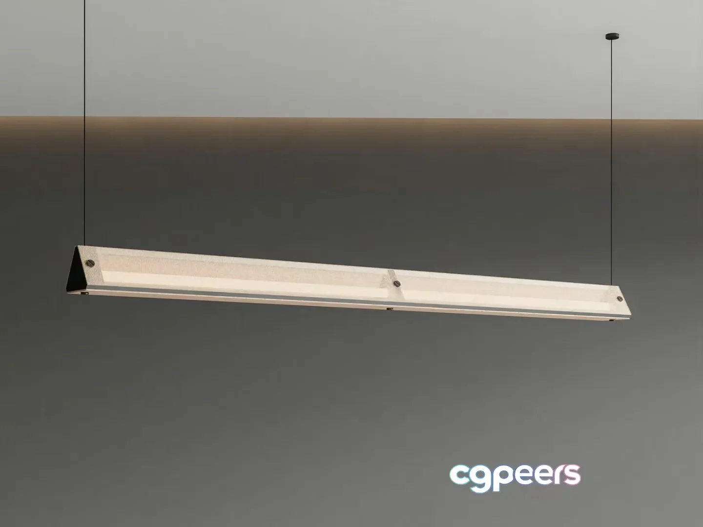 Modern Light Fixture 3D Model – 9347 – VRAY Render