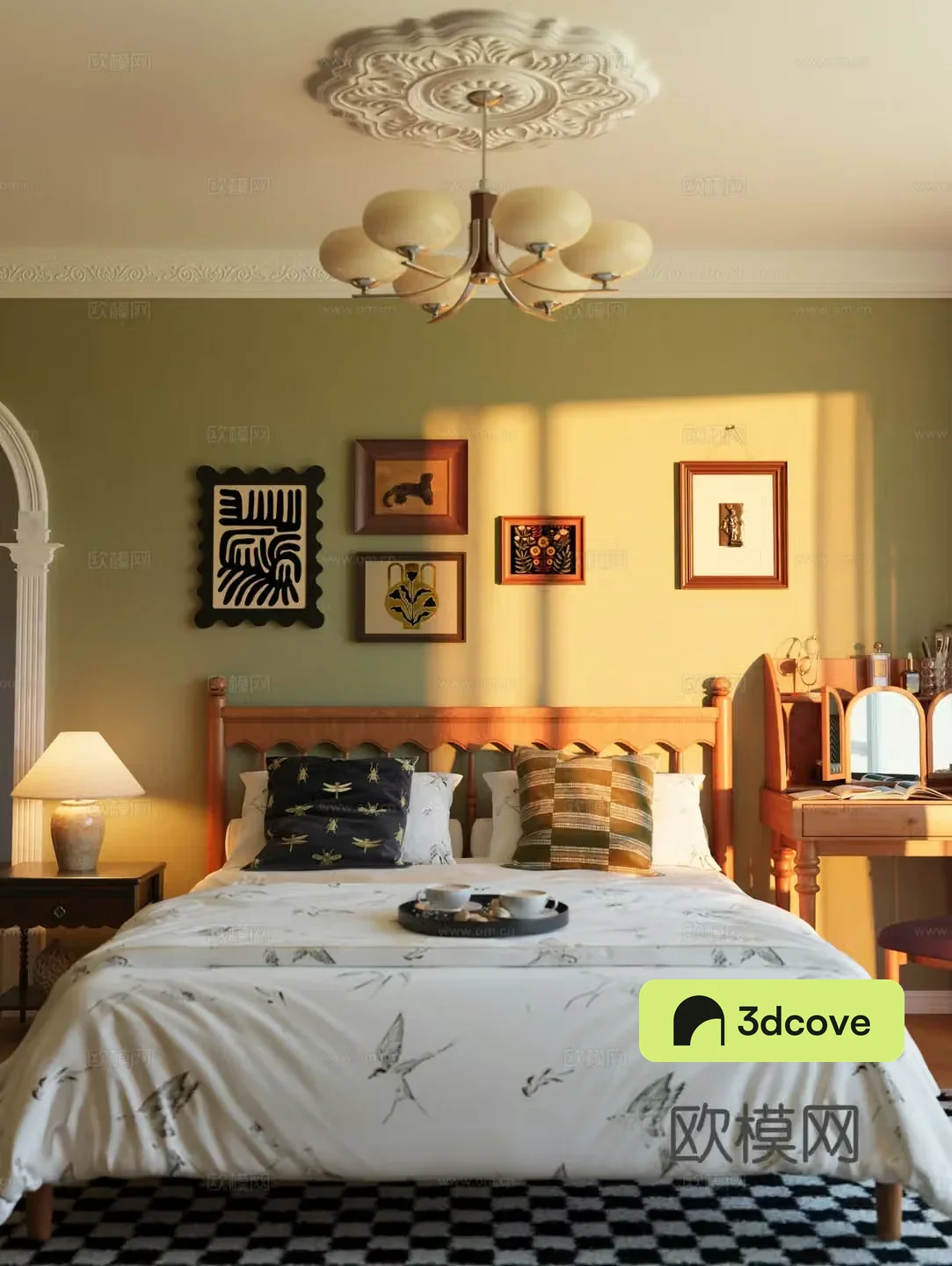 Modern bedroom