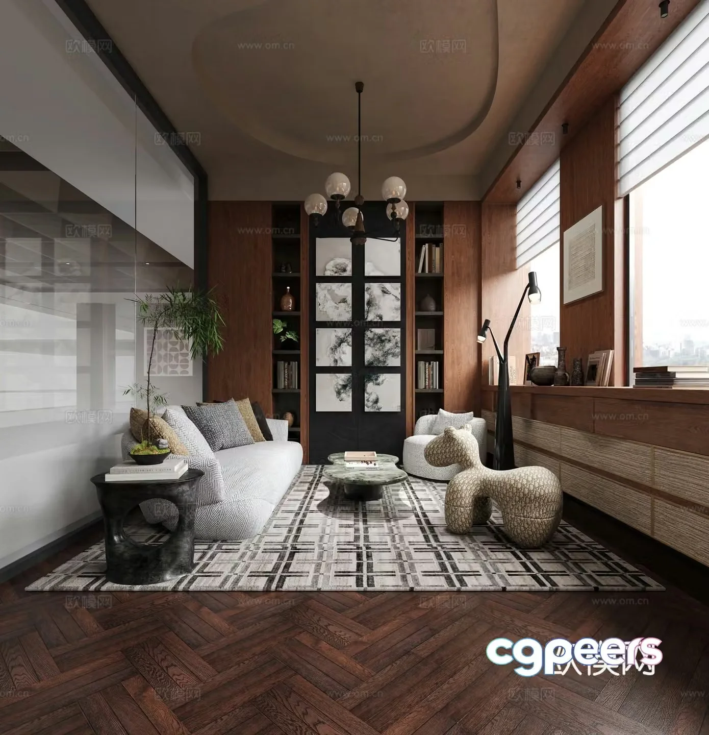 Wabi Sabi Manager’s Office Chairman’s Office 3D model