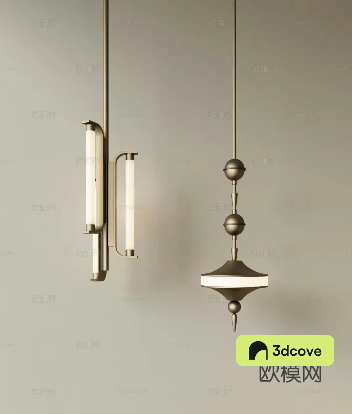 Light luxury chandelier bedside chandelier