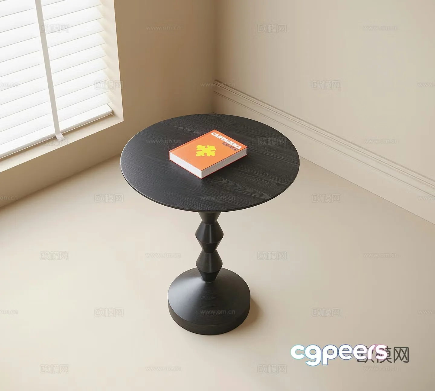 Modern side angle 3D model