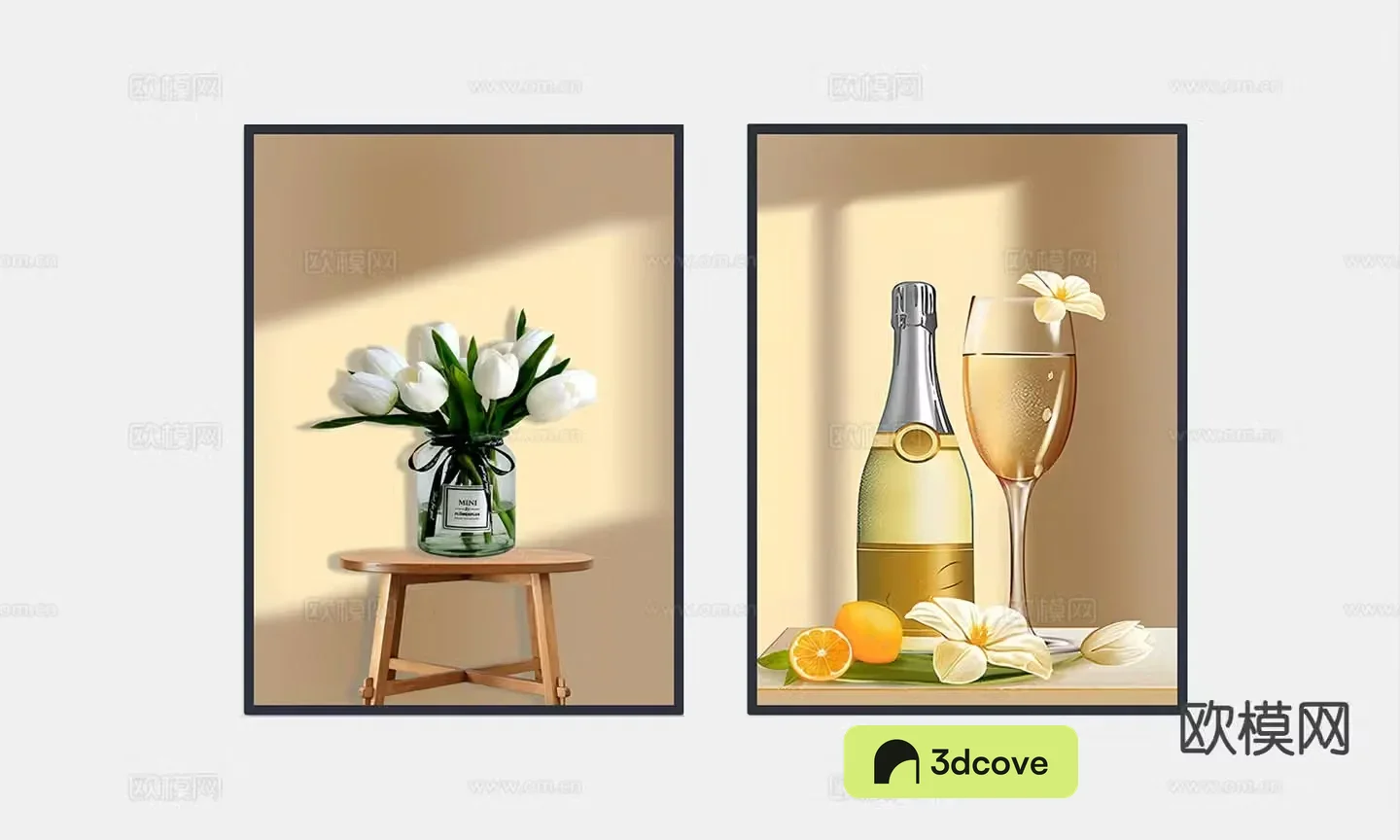 Decorative painting art painting simple painting