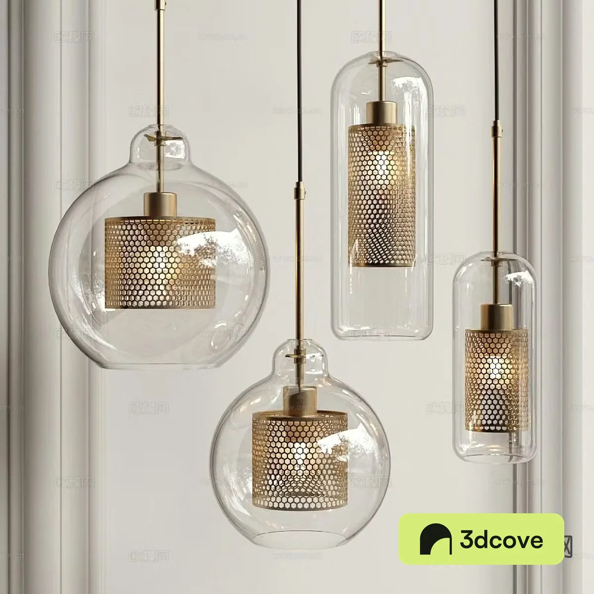 Light luxury small chandelier