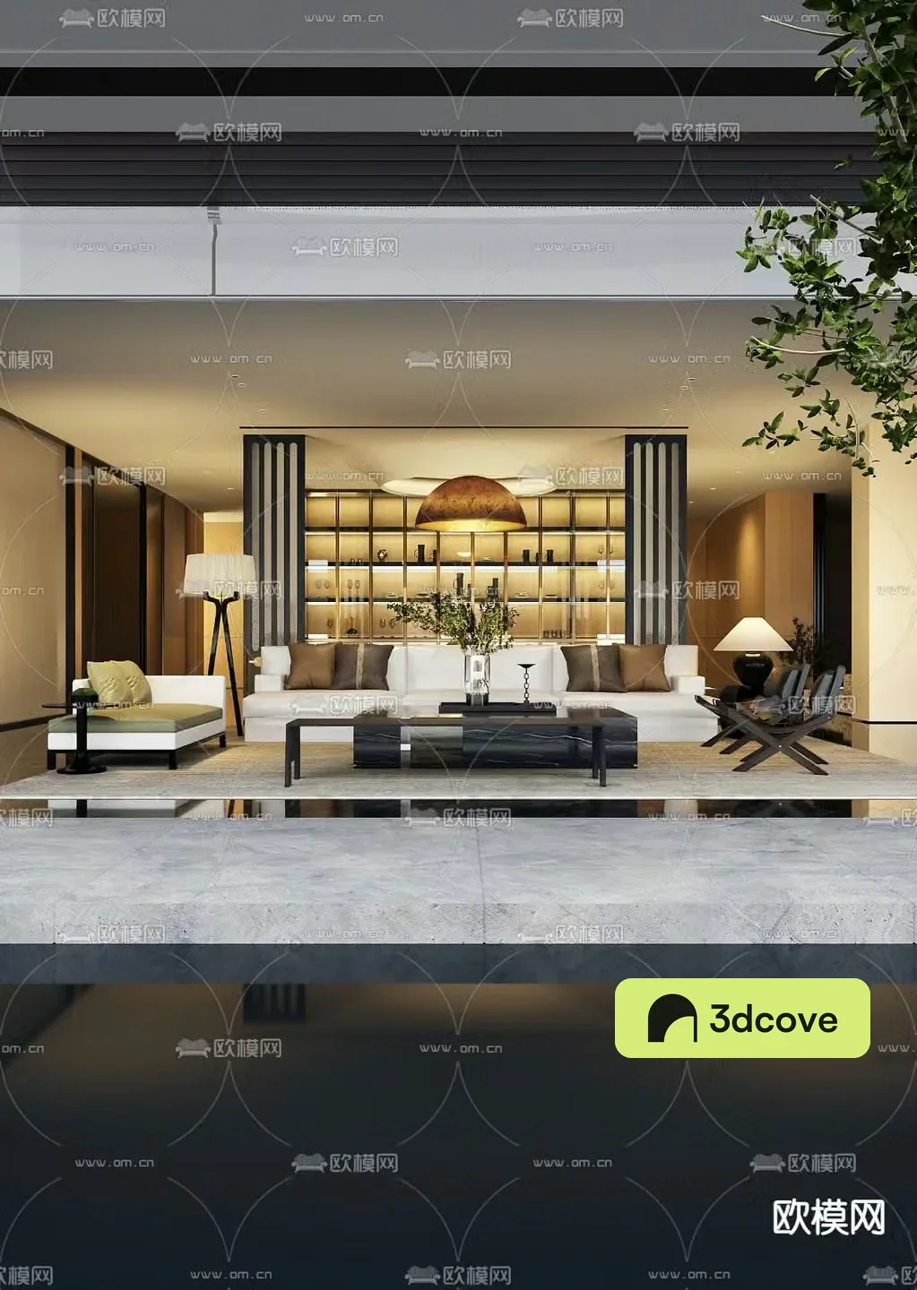 LSD interior design wabi-sabi living room