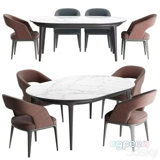 3ds Max Free – Loom table and chair