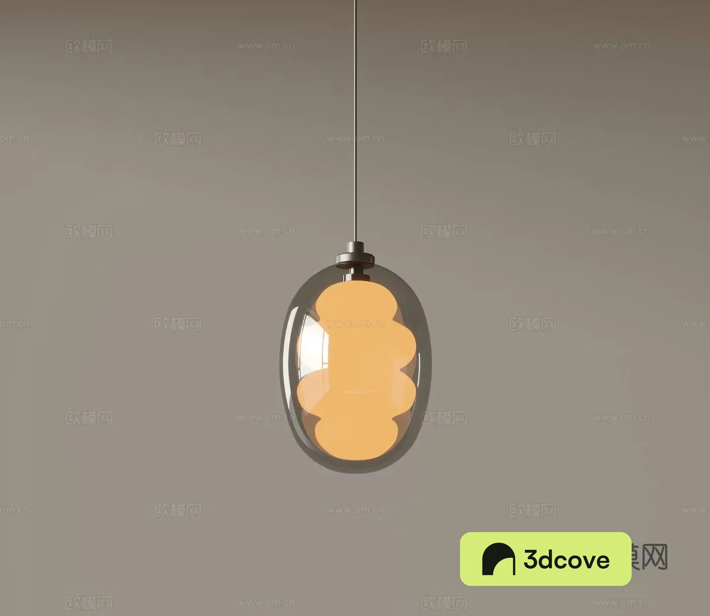 Modern bedside chandelier single head chandelier