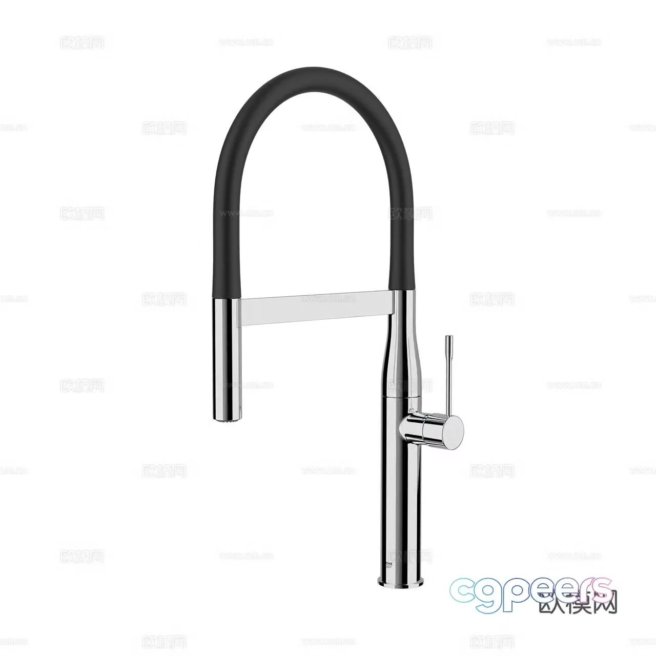 Grohe Modern Faucet Minimalist Faucet Kitchen Faucet Faucet Mixed Faucet 3D Model
