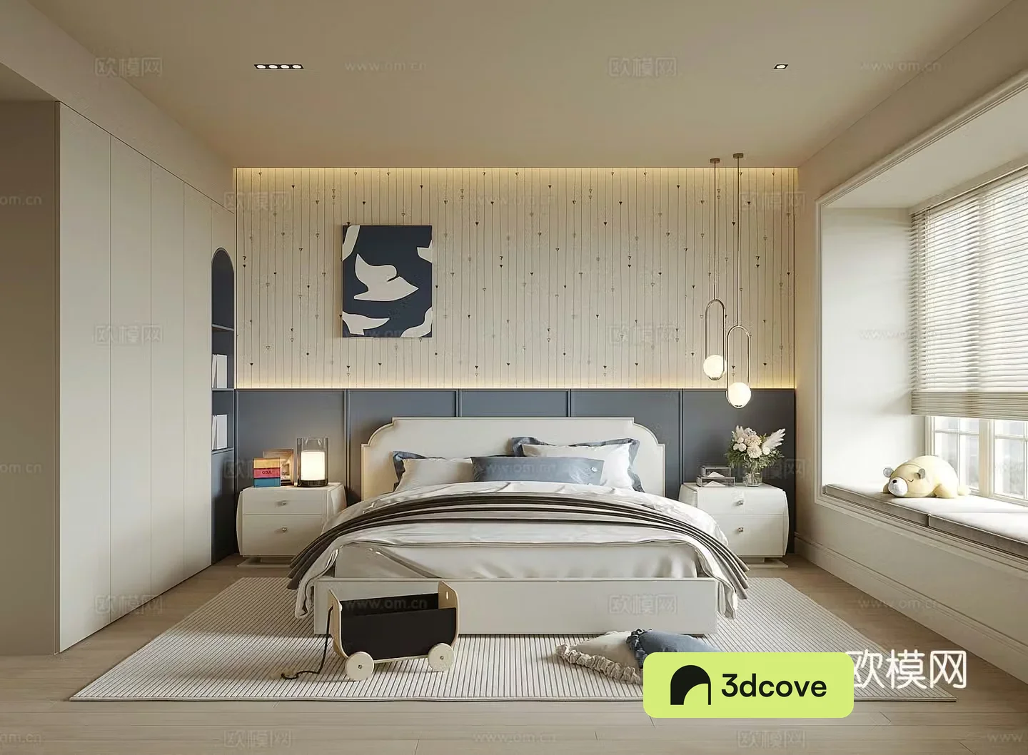 Modern boy room