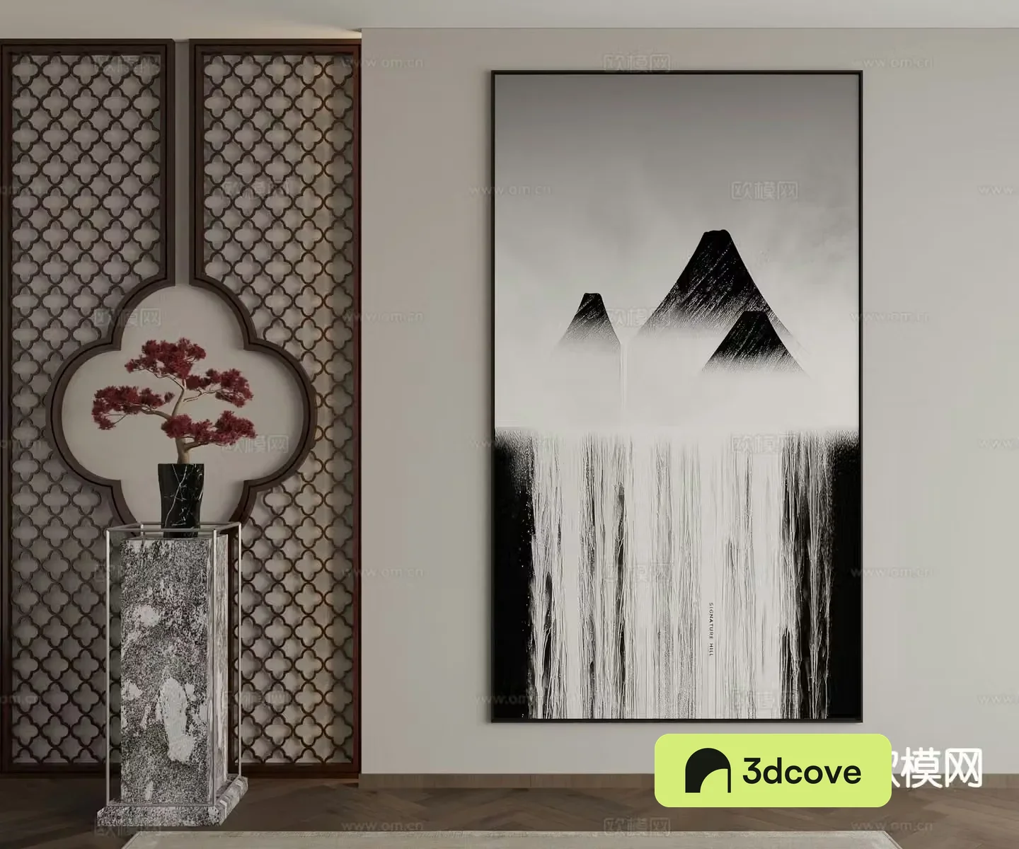 New Chinese style ink painting decorative painting