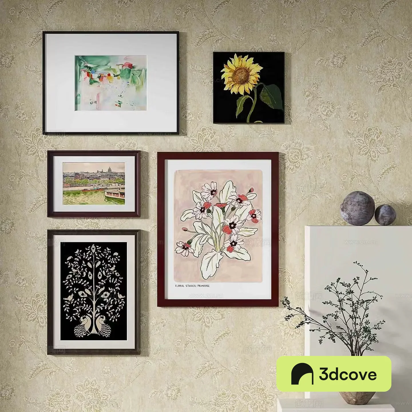 Modern abstract painting decorative painting