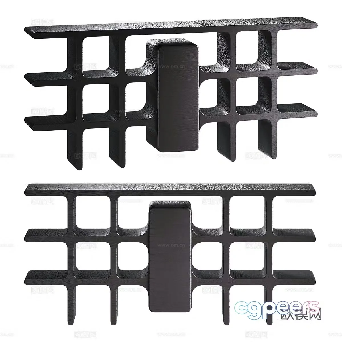 Modern Wasabi Entrance Cabinet End Viewing Platform 3D Model