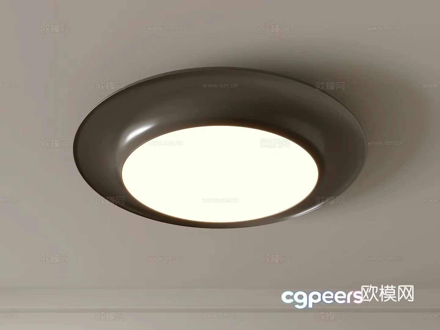 Modern ceiling lamp Geometric ceiling lamp Bedroom lamp Artistic shaped lamp Fashion living room lamp 3D model