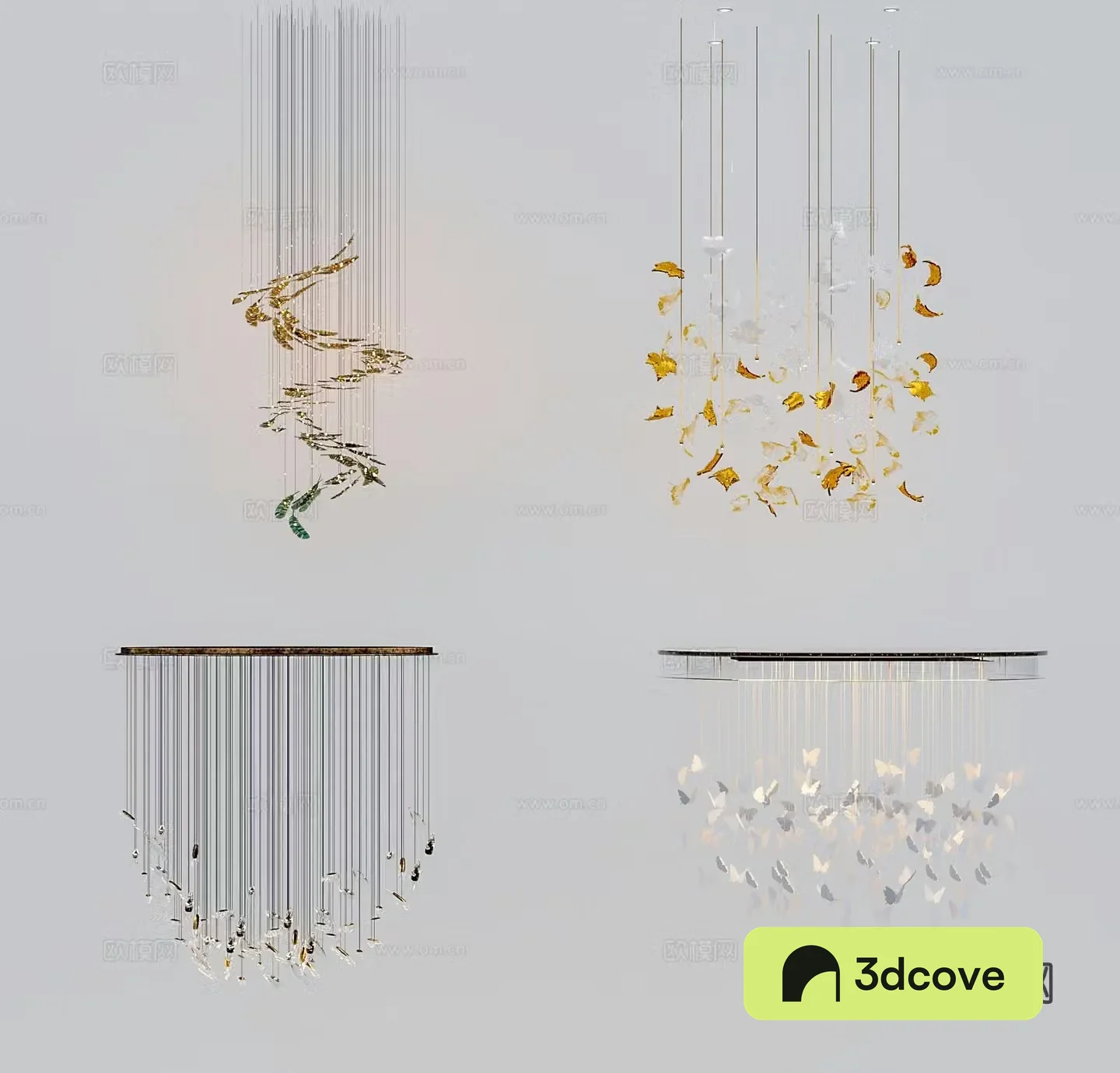 Modern crystal chandelier decorative chandelier