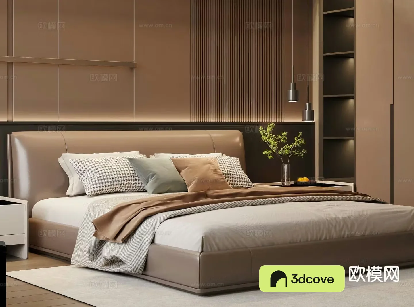Italian double bed