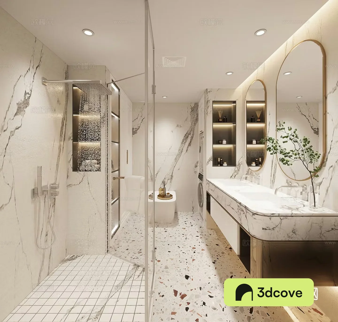 Modern bathroom