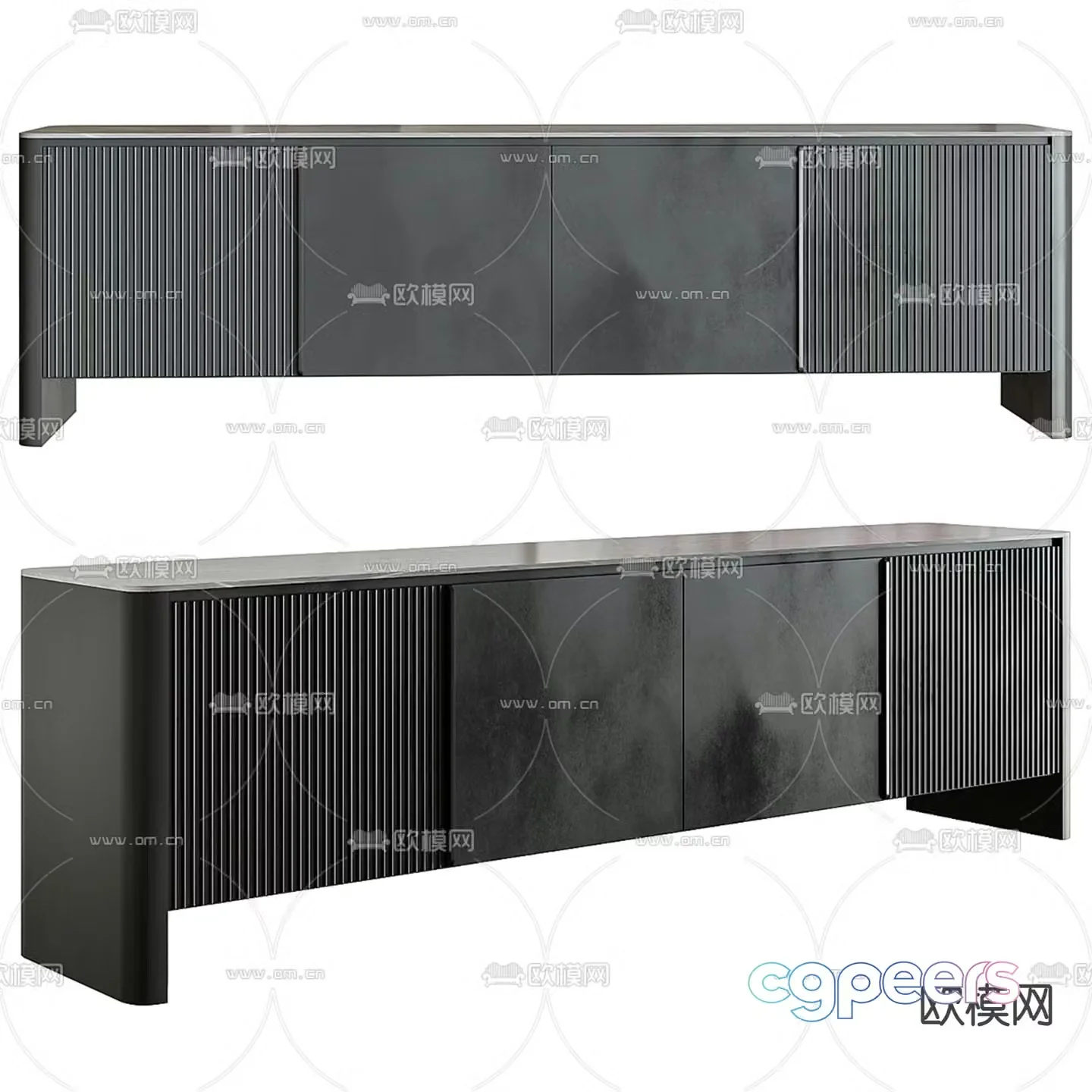 Modern TV cabinet 3d model