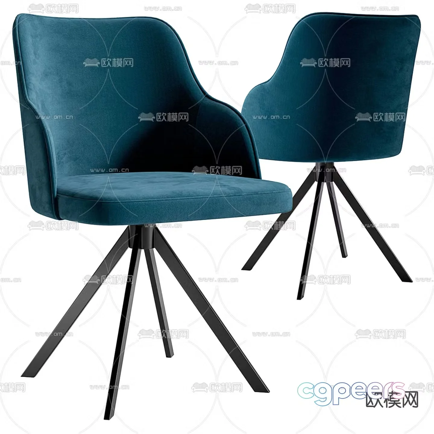 Office chair conference chair 3d model