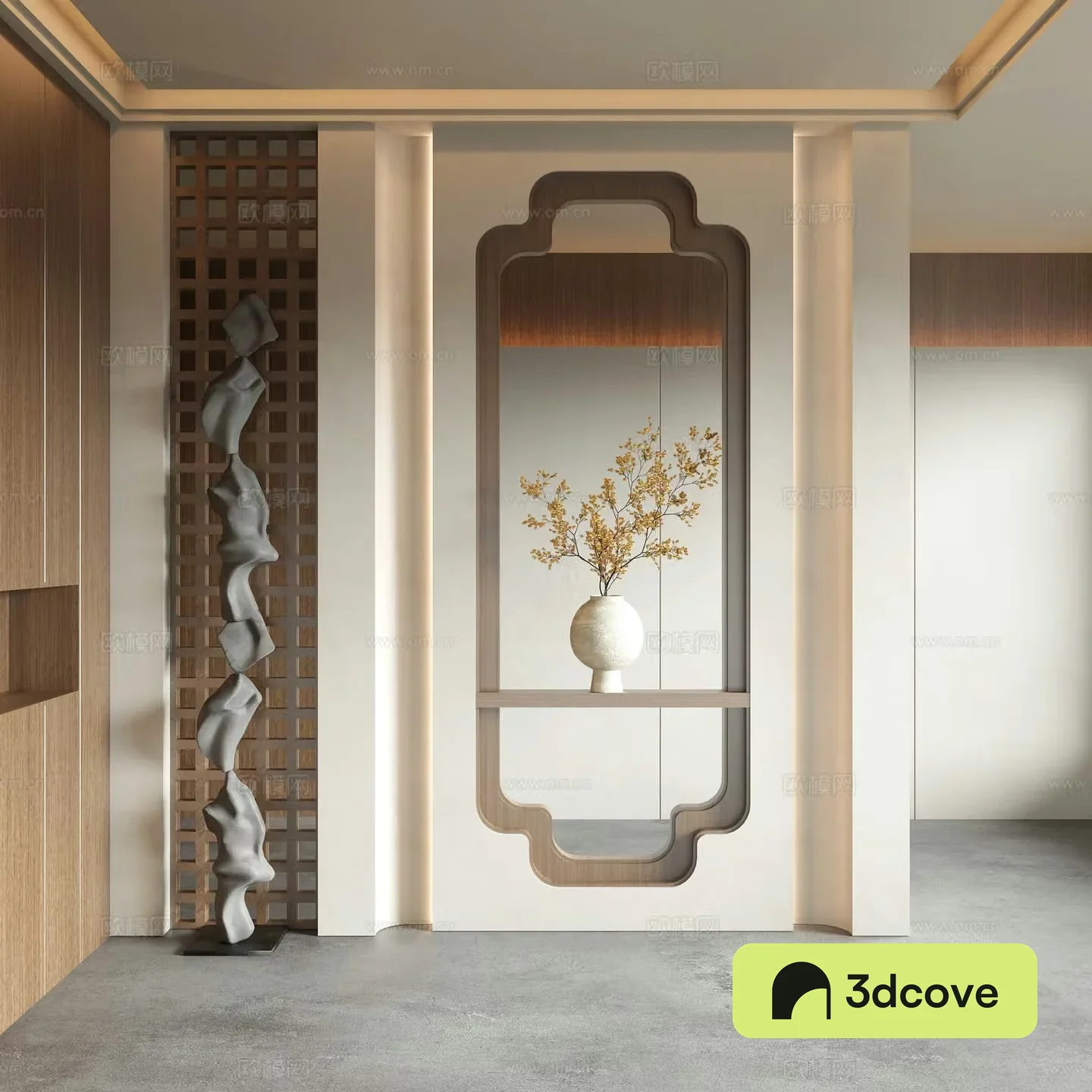 Wasabi Wind Entrance 3D Model