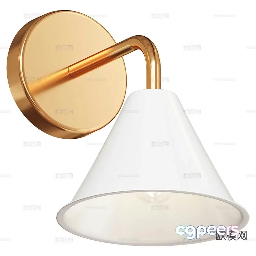 REMINISCENCE creative wall lamp 3d model