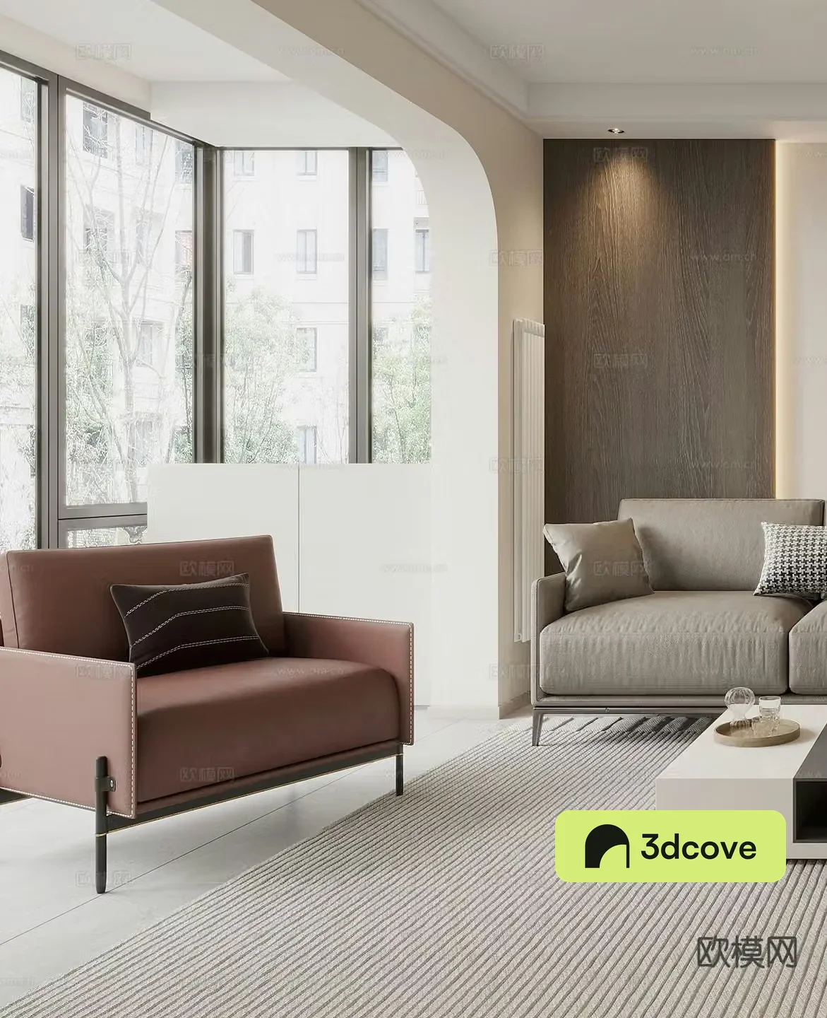 Italian style leisure chair sofa chair