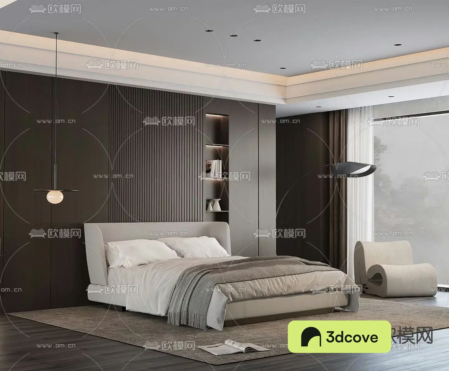 Italian double bed