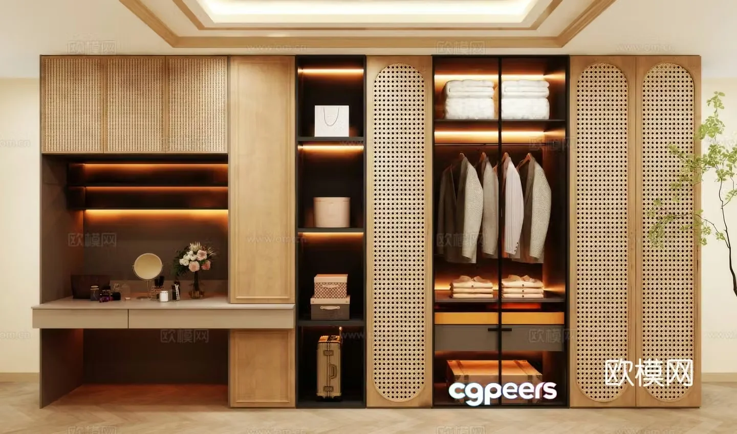 Wardrobe design Wardrobe renderings Wardrobe wardrobe design Wardrobe cabinet 3d model
