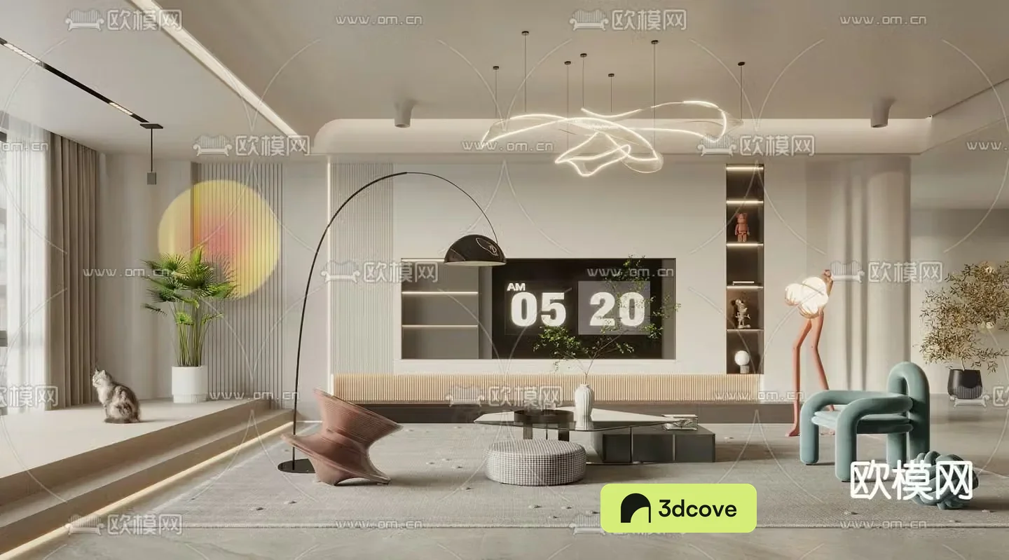 Modern living room