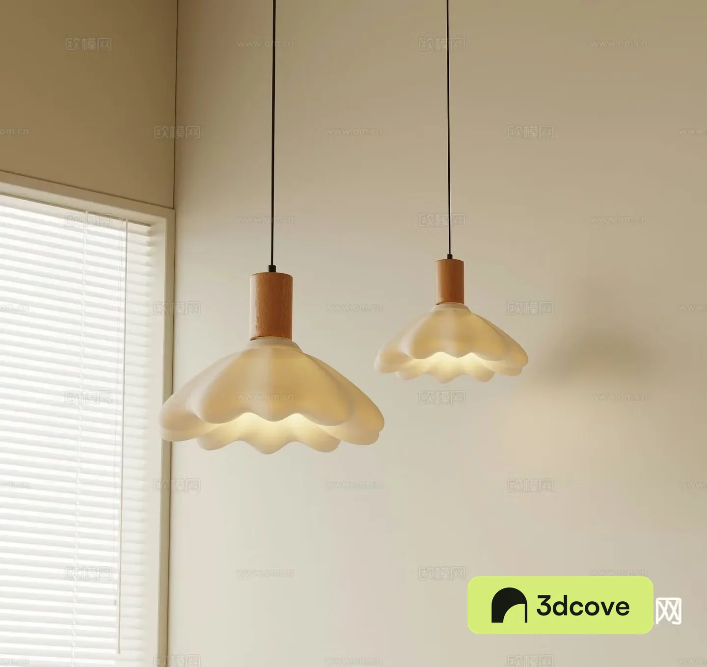 Cream style chandelier