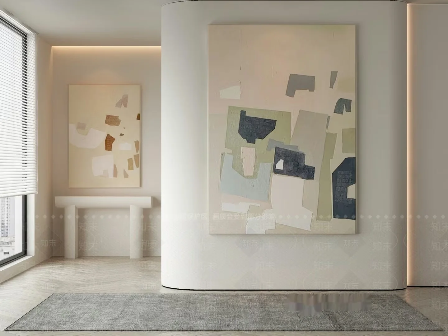 Modern Art Gallery 3D Model – 16955 – VRAY Render