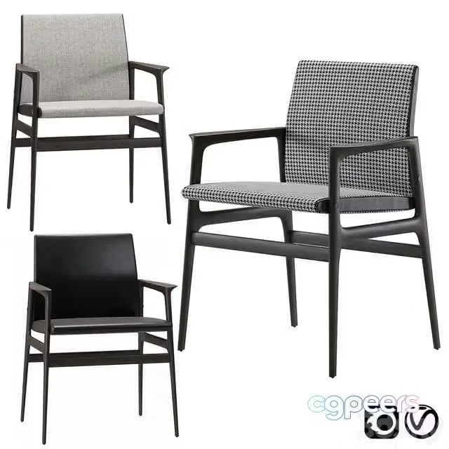 3ds Max Free – Ipanema chair by Poliform