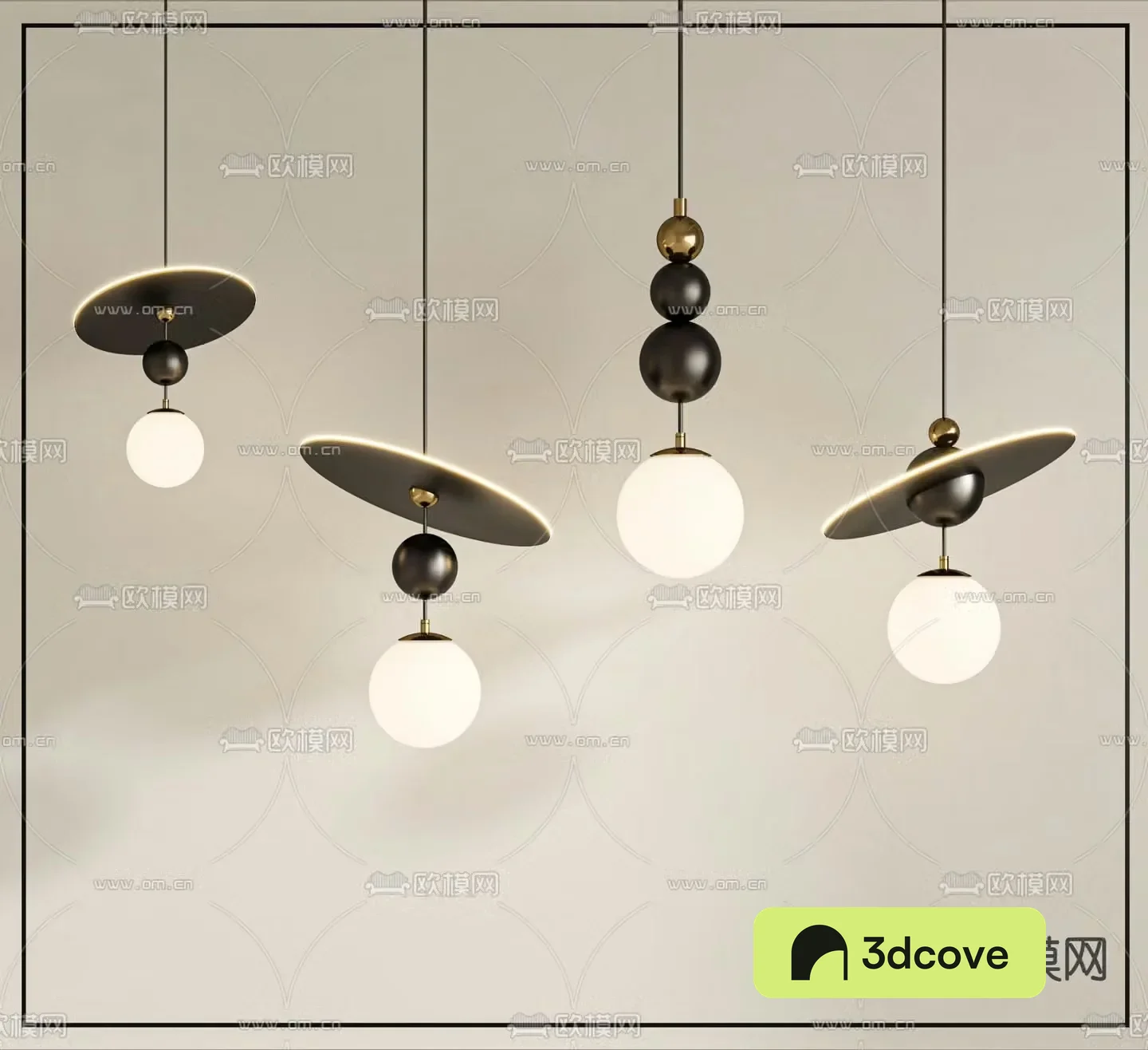 Bedside small chandelier