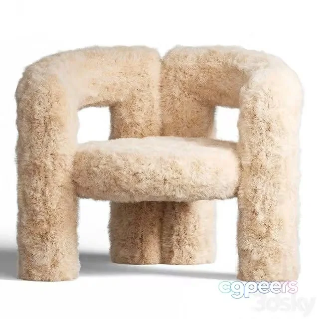 3ds Max Free – Teddy Chair