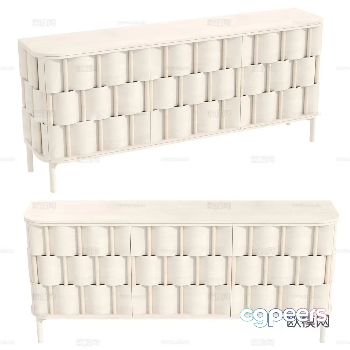 3D model of entrance cabinet