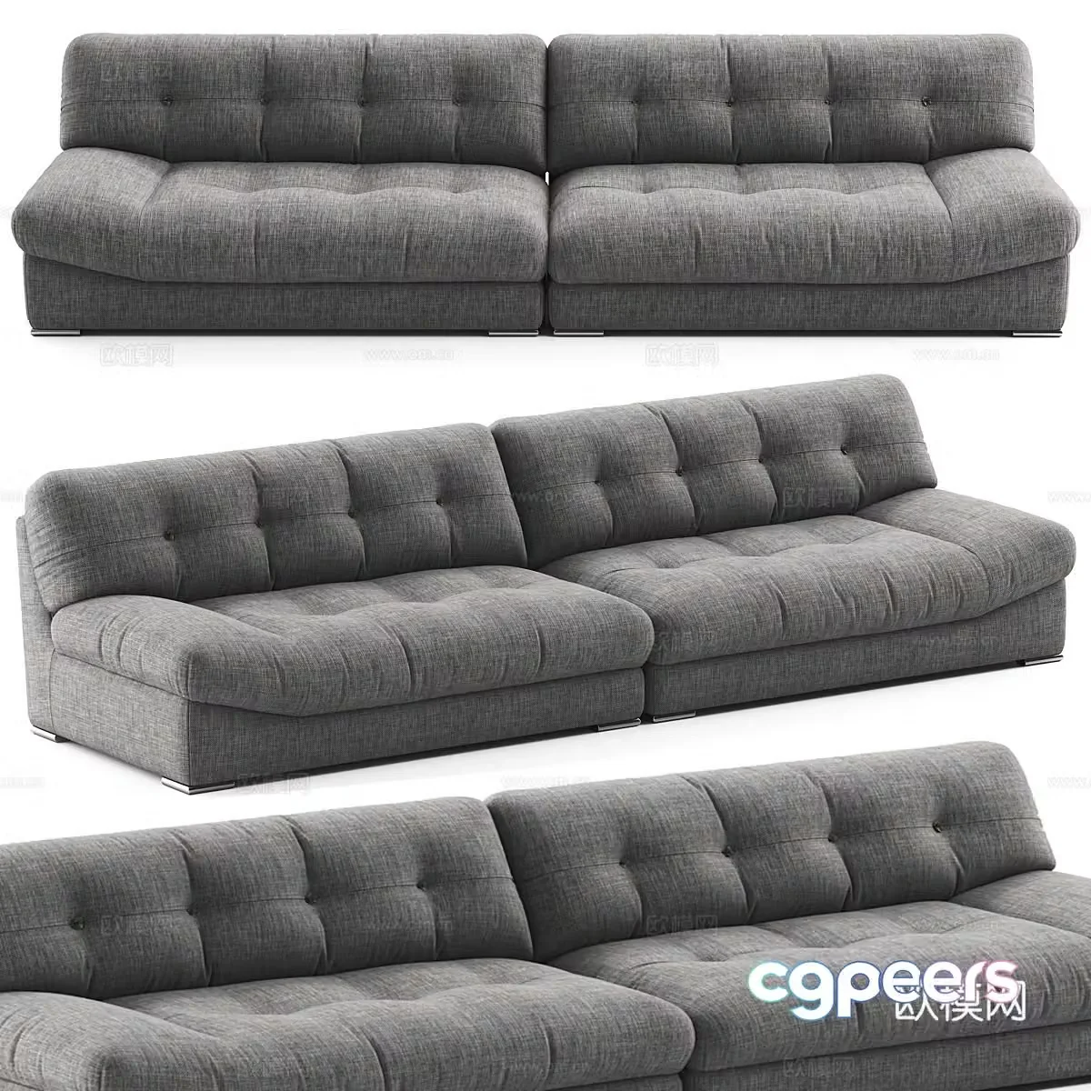 Multiplayer sofa 3d model