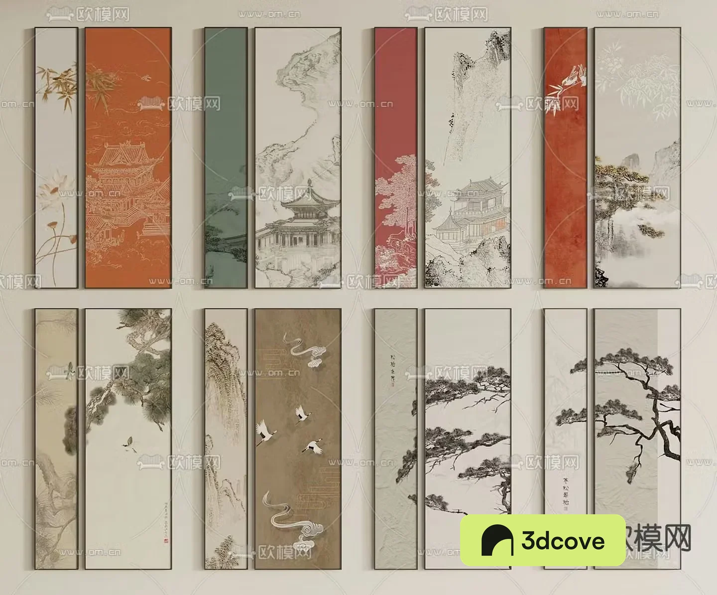New Chinese style decorative painting