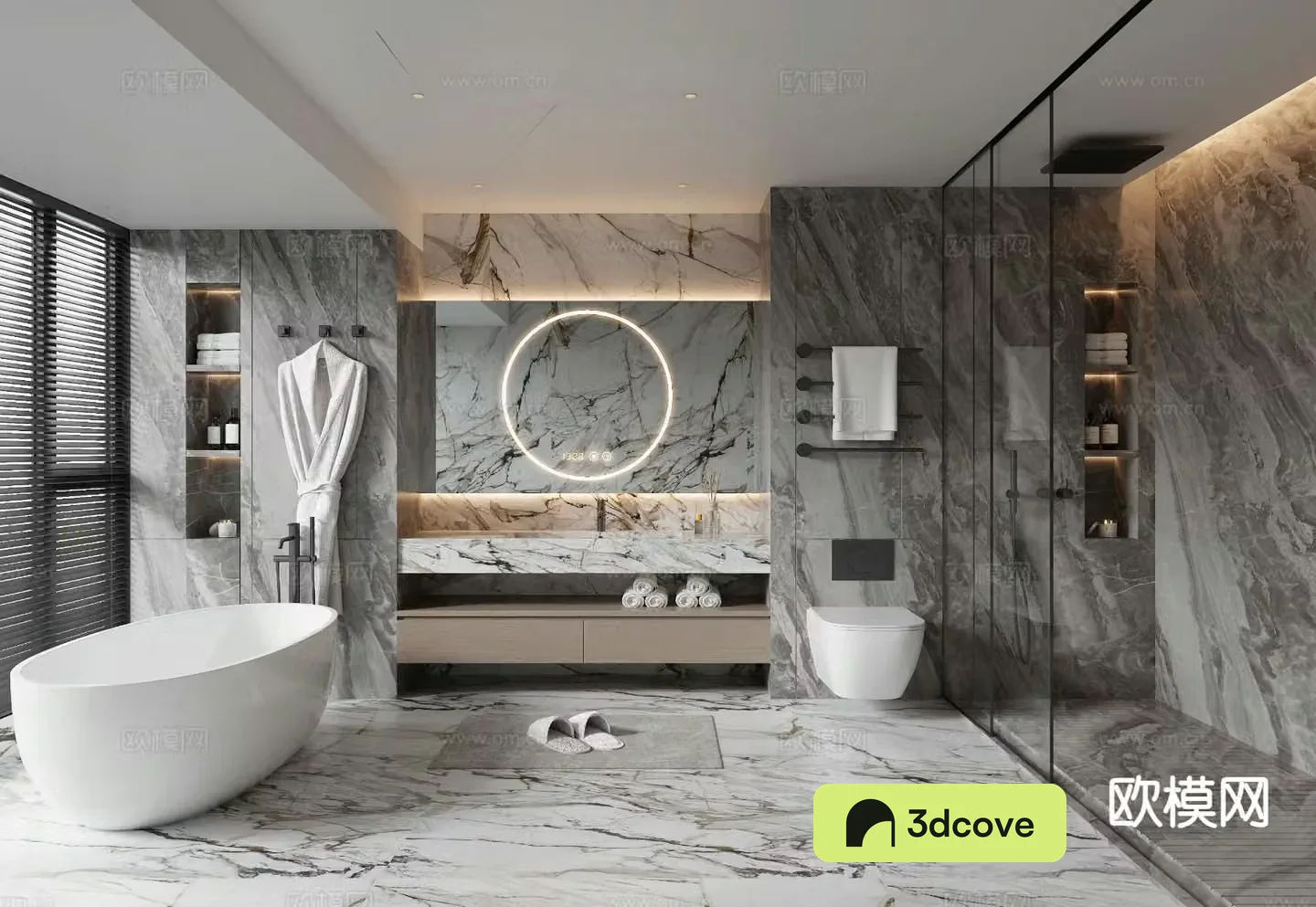 Modern bathroom