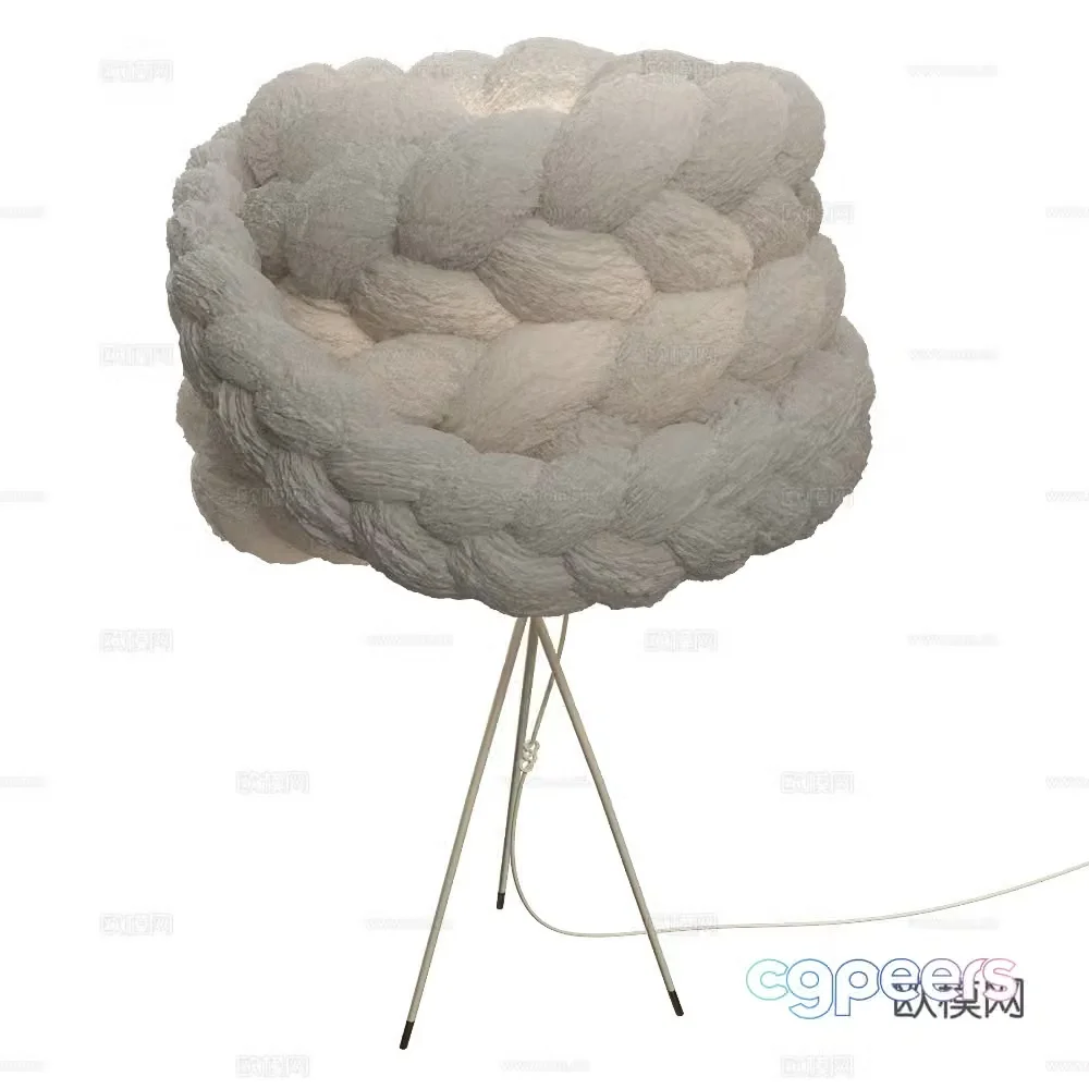 Modern Wasabi Table Lamp 3D Model