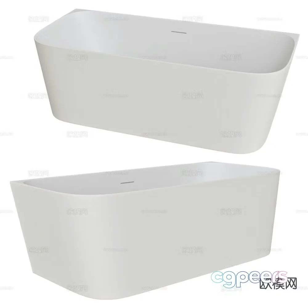 Abber bathtub 3d model