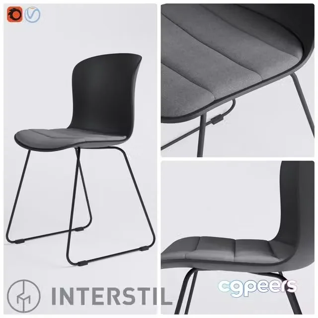 3ds Max Free – Story dinning chair